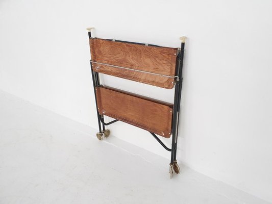 Mid-Century Foldable Serving Trolley, 1960s-ZO-907185