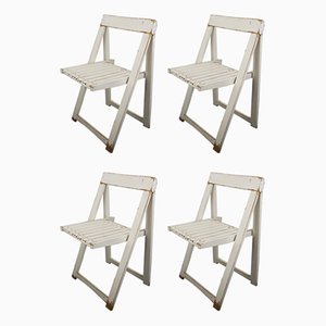 Mid-Century Folding Chairs by Aldo Jacober, Set of 4-FFL-866621