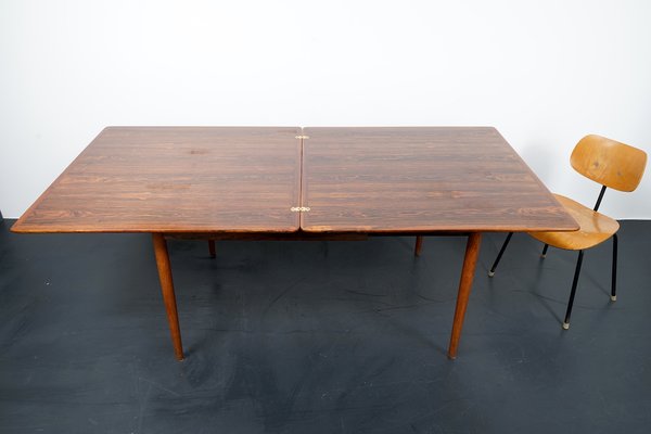 Mid-Century Folding Dining Table, Danmark 1960s-CIP-1078781