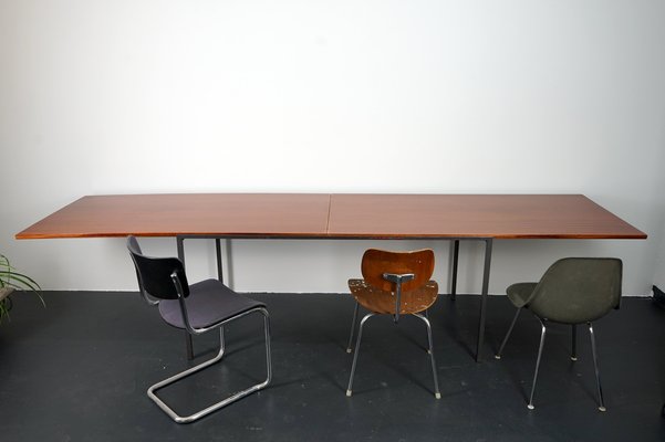 Mid-Century Folding Dining Table, Germany, 1950s-CIP-962122