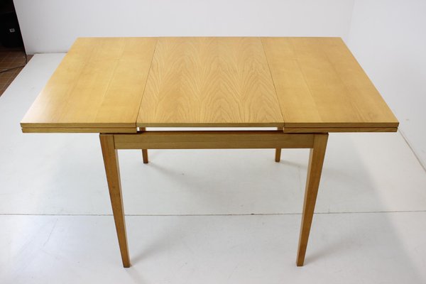 Mid-Century Folding Table, Czechoslovakia, 1970s-TZ-1057400