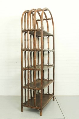 Mid-Century French Bamboo Etagere, 1960s-ZA-1378516