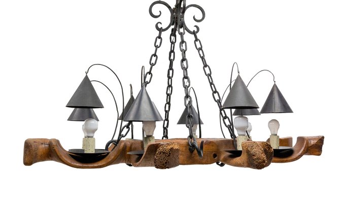 Mid-Century French Chandelier-RIU-1259159