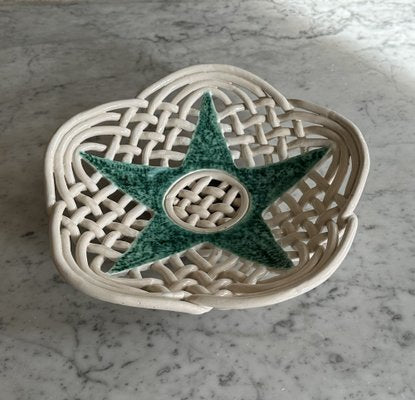 Mid-Century French Cote d'Azur Style Ceramic Bowl-JO-1752706