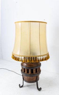 Mid-Century French Country Table Lamp Hub-RIU-1329272