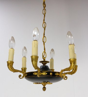 Mid-Century French Empire Revival Chandelier-RIU-1329303