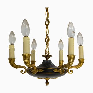 Mid-Century French Empire Revival Chandelier-RIU-1329303