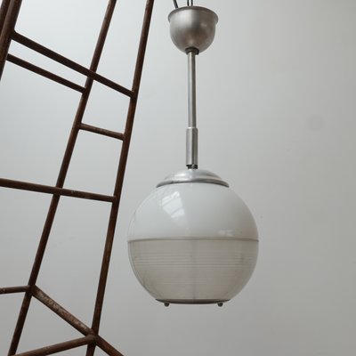 Mid-Century French Globe Ceiling Lamp from Holophane-JRP-892555