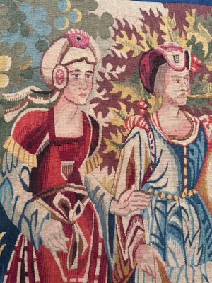 Mid-Century French Medieval Style Aubusson Tapestry, 1920s-YMM-1817194