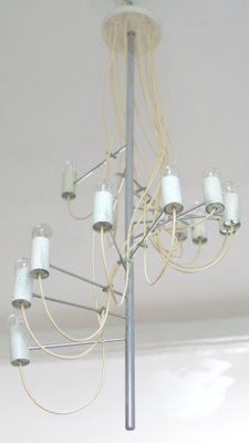 Mid-Century French Model A16 Chandelier by Alain Richard for Disderot, 1950s-MAO-553110