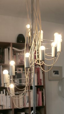 Mid-Century French Model A16 Chandelier by Alain Richard for Disderot, 1950s-MAO-553110