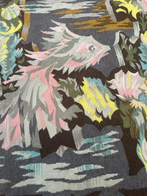 Mid-Century French Modern Aubusson Tapestry by Georges Deveche, 1940s-YMM-1817195