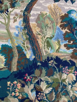 Mid-Century French Needlepoint Tapestry-YMM-1061562