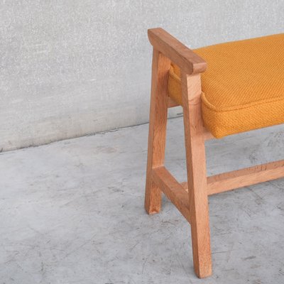 Mid-Century French Oak Stool from Guillerme Et Chambron-JRP-1178484