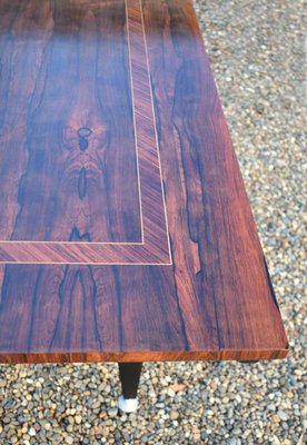 Mid-Century French Rosewood Dining Table-CTD-1228645