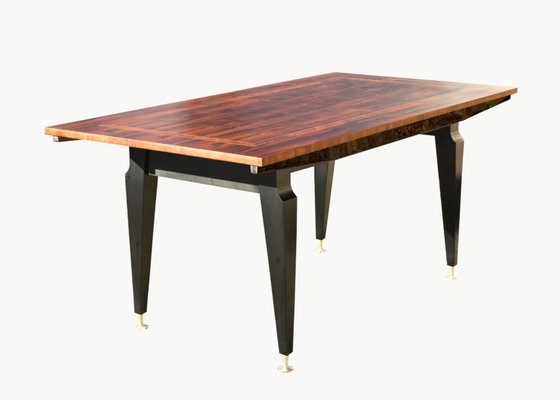 Mid-Century French Rosewood Dining Table-CTD-1228645