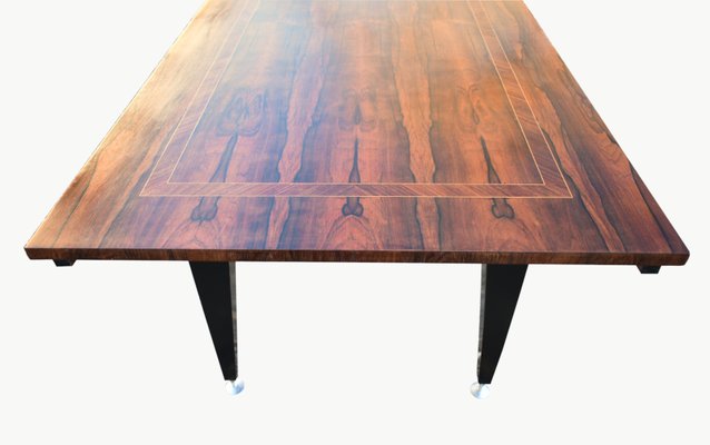 Mid-Century French Rosewood Dining Table-CTD-1228645