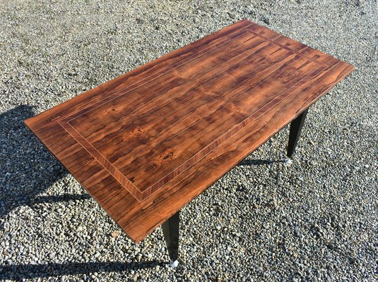 Mid-Century French Rosewood Dining Table-CTD-1228645