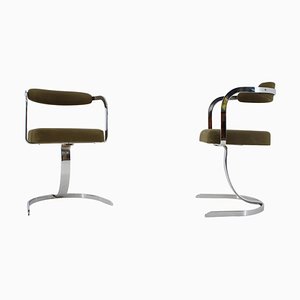 Mid-Century French Space Age Dining Chairs, 1960s, Set of 2-TZ-1362435