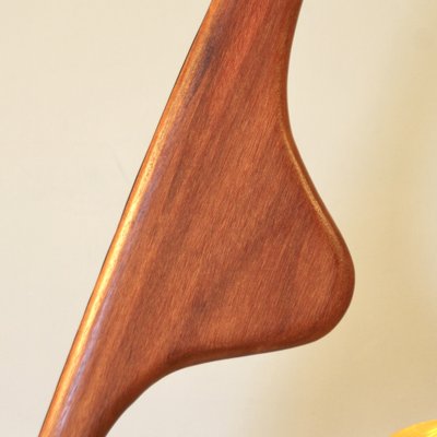 Mid-Century French Teak Floor Lamp by Jean Rispal, 1950s-SY-1794256