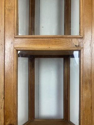 Mid-Century French Teak Wood Vitrine Display Cabinet, 1960s-WZZ-1122034