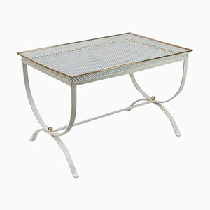 Mid-Century French White Side Table, 1950s-OE-897794