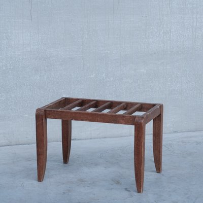 Mid-Century French Wooden Luggage Rack-JRP-1169492