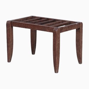 Mid-Century French Wooden Luggage Rack-JRP-1169492