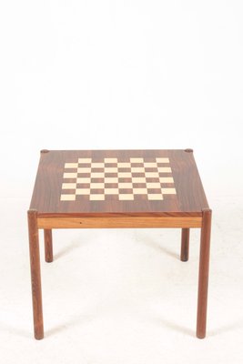 Mid-Century Game Table in Rosewood by Georg Petersen, 1960s-FK-1004706