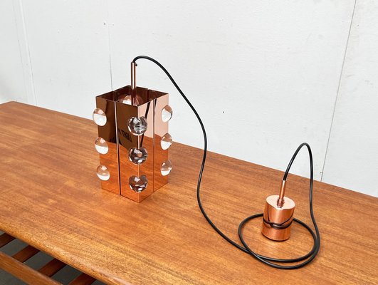 Mid-Century German Acryl and Copper Pendant Lamp from Cosack, 1960s-UAH-1750034