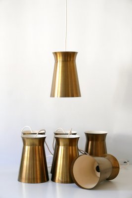 Mid-Century German Brass Pendant Lamp, 1950s-WPT-563862