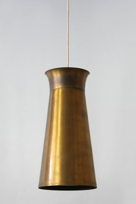 Mid-Century German Brass Pendant Lamp, 1950s-WPT-563864