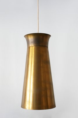 Mid-Century German Brass Pendant Lamp, 1950s-WPT-563864