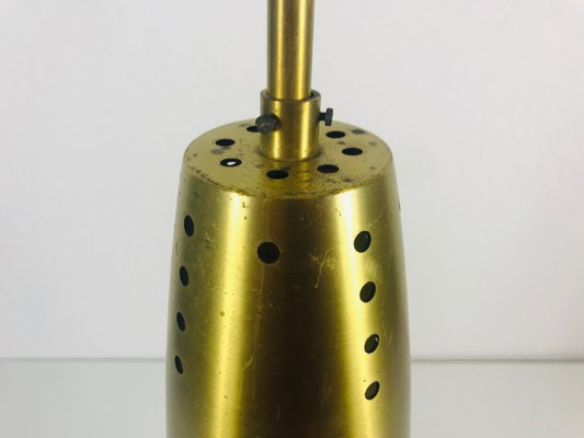 Mid-Century German Brass Pendant Lamp, 1950s-PUK-566935