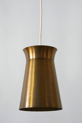 Mid-Century German Brass Pendant Lamp, 1950s-WPT-563862