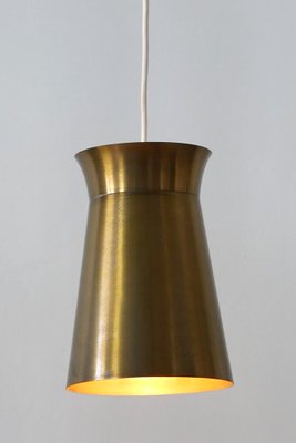 Mid-Century German Brass Pendant Lamp, 1950s-WPT-563862