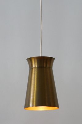 Mid-Century German Brass Pendant Lamp, 1950s-WPT-563862