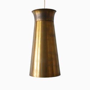 Mid-Century German Brass Pendant Lamp, 1950s-WPT-563864