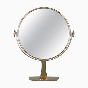 Mid-Century German Brass Table Mirror from Vereinigte Werkstätten München, 1960s-OE-911108