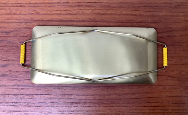 Mid-Century German Brass Tray from WMF, 1960s-UAH-1374974