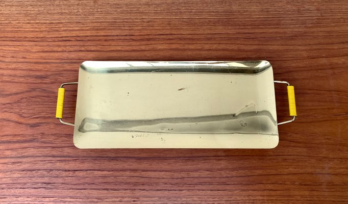 Mid-Century German Brass Tray from WMF, 1960s-UAH-1374974