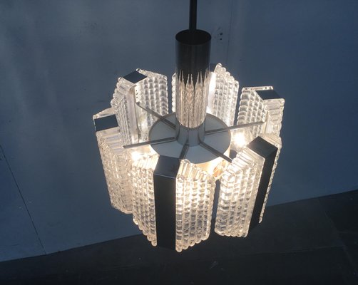 Mid-Century German Chandelier from Kaiser Leuchten, 1960s-UAH-549297