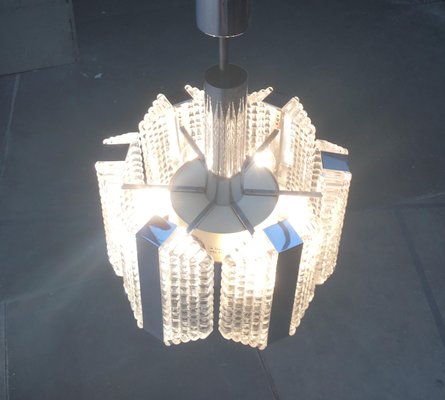 Mid-Century German Chandelier from Kaiser Leuchten, 1960s-UAH-549297