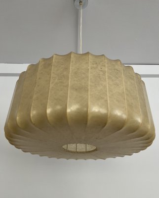 Mid-Century German Cocoon Chandelier by Goldkant Leuchten, 1960s-TPE-1743577