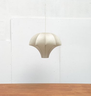 Mid-Century German Cocoon Pendant Lamp by Friedel Wauer for Goldkant Leuchten, 1960s-UAH-1238780