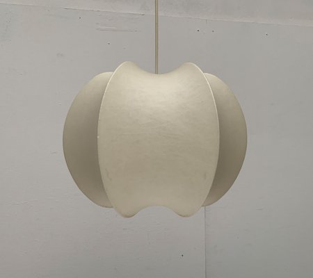 Mid-Century German Cocoon Pendant Lamp from Goldkant Leuchten, 1960s-UAH-1789403