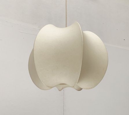 Mid-Century German Cocoon Pendant Lamp from Goldkant Leuchten, 1960s-UAH-1789403