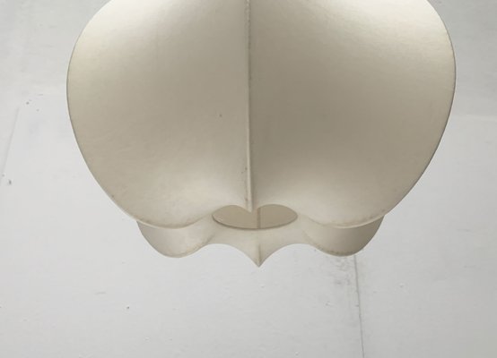 Mid-Century German Cocoon Pendant Lamp from Goldkant Leuchten, 1960s-UAH-1789403