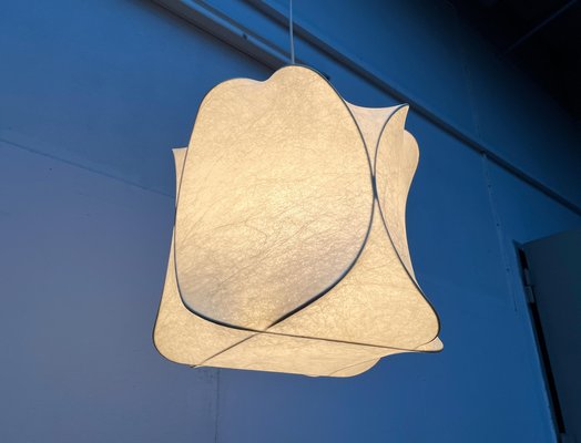 Mid-Century German Cocoon Pendant Lamp from Goldkant Leuchten, 1960s-UAH-1821212