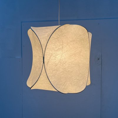 Mid-Century German Cocoon Pendant Lamp from Goldkant Leuchten, 1960s-UAH-1821212